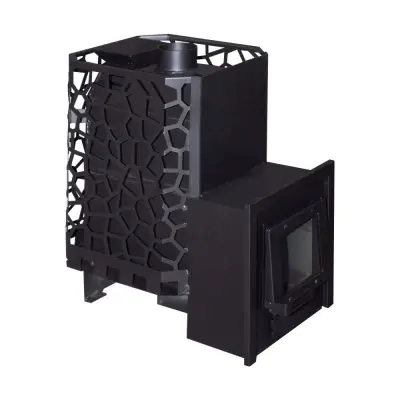 Фото Печь для бани РАДА 6, закрытая каменка, 18 M(СЕТКА), без дверцы в магазине Woodson