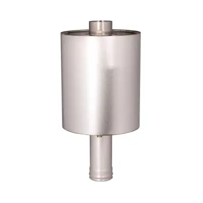 Бак-труба «Цилиндрический» — 50 л — 115 (0,8 м) —1 мм AISI 304 — гарантия 3 года