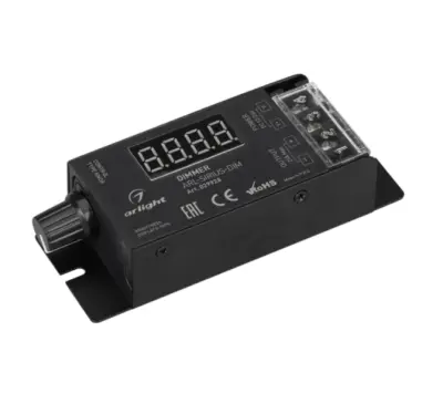 Диммер ARL-SIRIUS-DIM (12-24V, 1x25A, 2.4G) (Arlight, IP20 Металл, 3 года) Диммер ARL-SIRIUS-DIM (12-24V, 1x25A, 2.4G) (Arlight, IP20 Металл, 3 года)