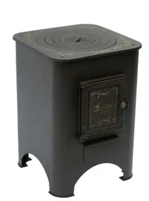 Печь под казан "Сибирь" с чугунной плитой и дверцей Печь под казан "Сибирь" с чугунной плитой и дверцей