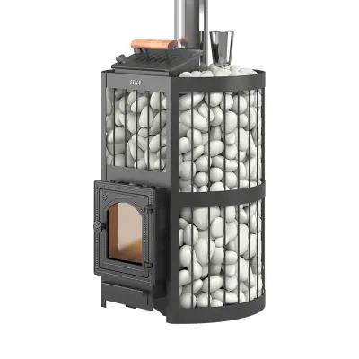 Фото Чугунная печь для бани ЭТНА Стандарт 24 (ДТ-4С) Закрытая каменка Б/В в магазине Woodson Фото Чугунная печь для бани ЭТНА Стандарт 24 (ДТ-4С) Закрытая каменка Б/В в магазине Woodson