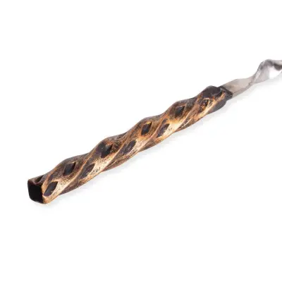 Шампур 3*12*450 кованая ручка Витая Шампур 3*12*450 кованая ручка Витая