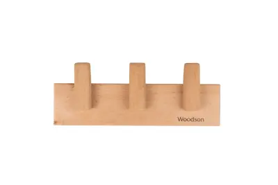 Вешалка Woodson D3, 3 крепления, ольха Вешалка Woodson D3, 3 крепления, ольха