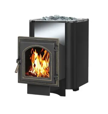 Фото Печь ВЕЗУВИЙ Сенсация 12 Антрацит (220) в магазине Woodson Фото Печь ВЕЗУВИЙ Сенсация 12 Антрацит (220) в магазине Woodson