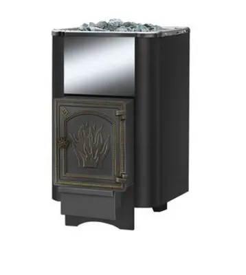 Фото Печь ВЕЗУВИЙ Сенсация 16 Антрацит (ДТ-4) б/в в магазине Woodson