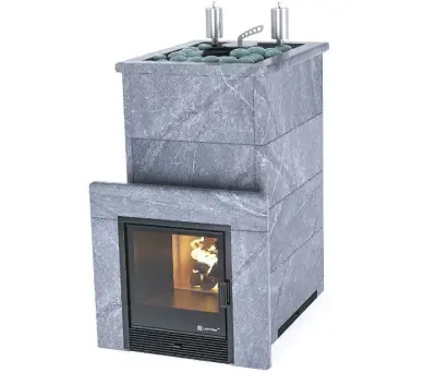 Фото Печь «Геленджик» К  Талькохлорит в магазине Woodson