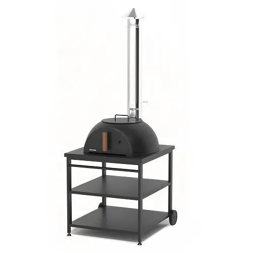 Садовая чугунная печь Legenda Garden (с основанием из немецкого шамота) на подставке Садовая чугунная печь Legenda Garden (с основанием из немецкого шамота) на подставке