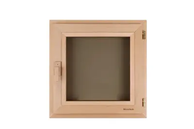 Окно Woodson 50*50, стекло бронза, ольха