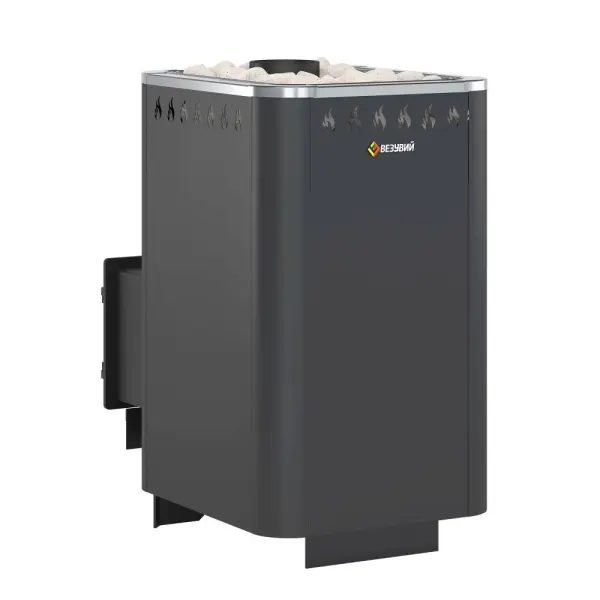 Фото Печь ВЕЗУВИЙ Русичъ Антрацит 22 (ДТ-4С) в магазине Woodson Фото Печь ВЕЗУВИЙ Русичъ Антрацит 22 (ДТ-4С) в магазине Woodson