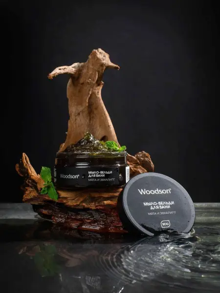 Мыло-бельди для бани и сауны «Мята и эвкалипт» Мыло-бельди для бани и сауны «Мята и эвкалипт»