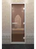 Дверь DoorWood Хамам "Бронза" 2000*800 Дверь DoorWood Хамам "Бронза" 2000*800