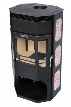 Фото Печь-камин стальная "Сибирь" 12 кВт в магазине Woodson
