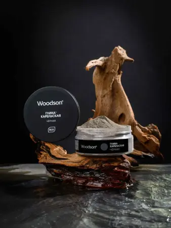 Глина черная Карельская Глина черная Карельская