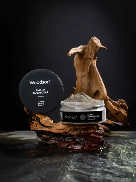 Глина черная Карельская Глина черная Карельская