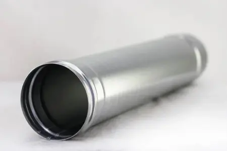 Фото Труба — 115 — 1 м — оцинковка  Фото Труба — 115 — 1 м — оцинковка