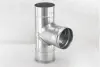 Фото Тройник — 115 — 90 — оцинковка  Фото Тройник — 115 — 90 — оцинковка