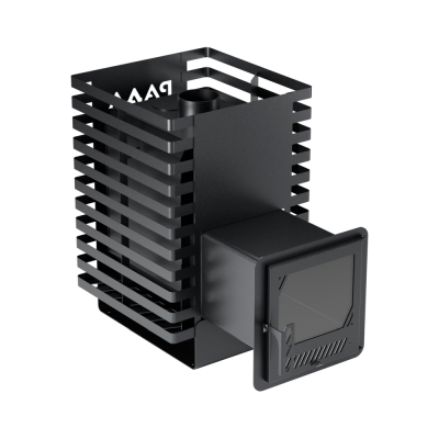 Фото Печь банная "РАДА ТЕРМА 2026" ОК 4мм 20L, дверца со стеклом в магазине Woodson