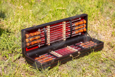Футляр Гранд Пикник 12 шампуров Футляр Гранд Пикник 12 шампуров