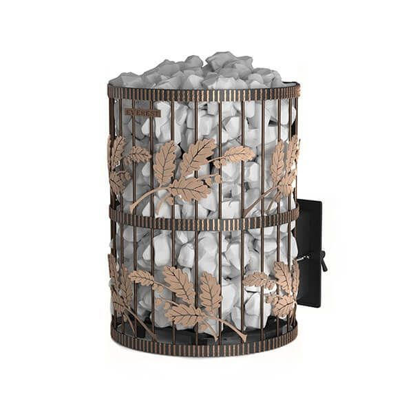 Фото Печь для бани Эверест Ковка 24 (280) закрытая каменка в магазине Woodson