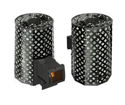 Фото Дровяная банная печь Grill'D Violet Romb Long в магазине Woodson