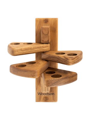 Полка для масел Woodson Эдельвейс, дуб