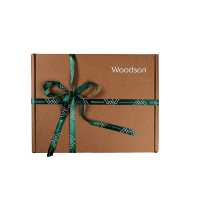 Подарочная упаковка Woodson  с лентой