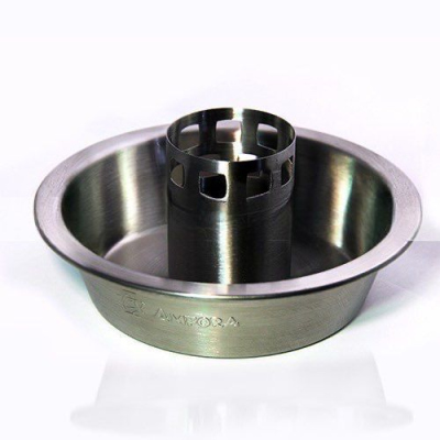 Курница 21 см из нержавеющей стали для запекания курицы