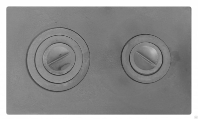 БЛЗ Плита с 5-ю комфорками П2-3 (410*710) 