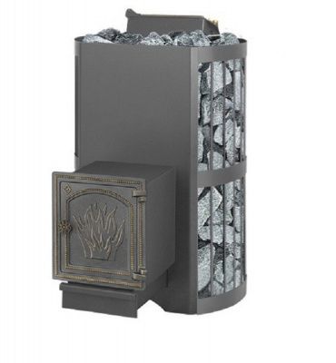 Фото Печь ВЕЗУВИЙ Скиф с закрытой каменкой (ДТ-4) в магазине Woodson