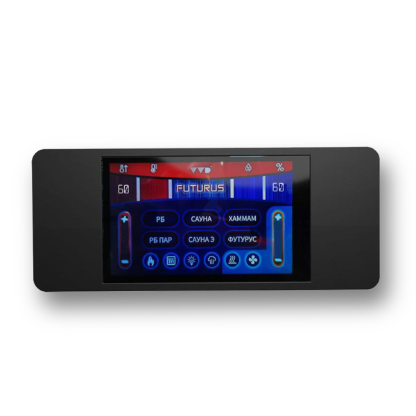 Фото ЭП ГПП 16кВт/380 ПАРиЖАР Футурус (пироксенит BLACK)+ ПУ ВВД-10ПРО в магазине Woodson