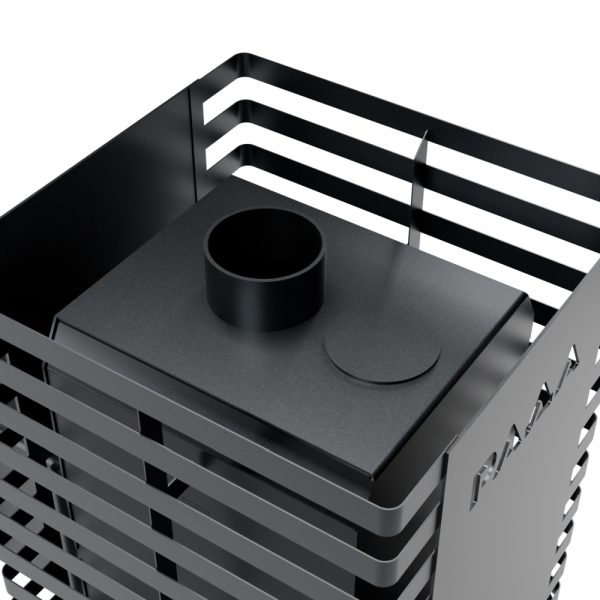 Фото Печь банная "РАДА ТЕРМА 2026" ОК 4мм 20L, дверца со стеклом в магазине Woodson