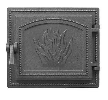 Дверка ВЕЗУВИЙ каминная 261 (Бронза)