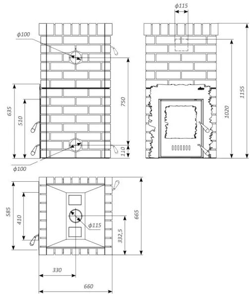 Фото Дровяная банная печь Grill'D Retro 500 Short Max в магазине Woodson