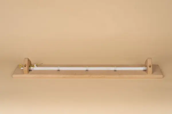 Светильник Woodson Фиджи линия, угловой со светодиодной лентой, ольха (24V)